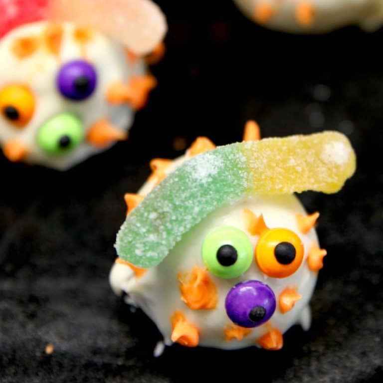 Monster cake balls.