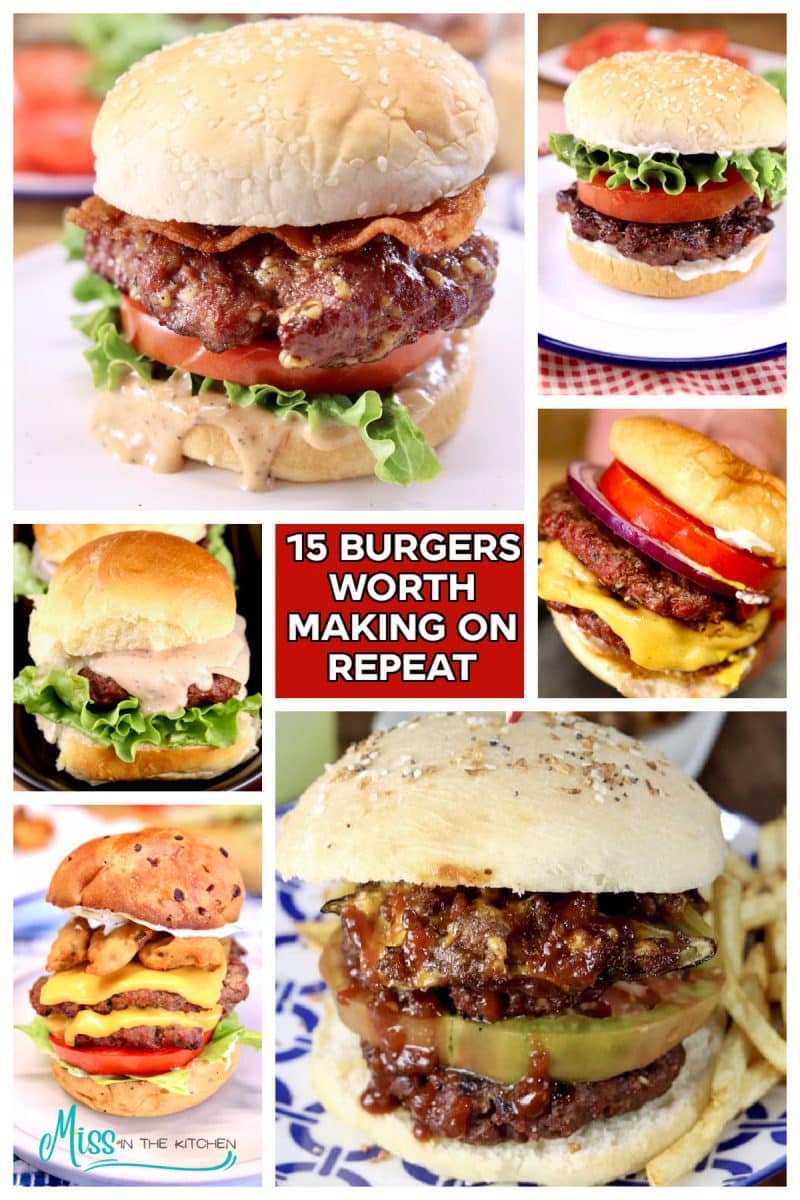 15 burger recipes worth making on repeat.